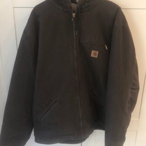 Carhartt 2xl Brown Bomber Winter Jacket